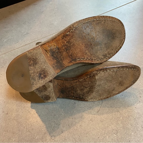 Isabel Marant Crisi Gray Suede Ankle Boots FR 40 US 10 - Picture 16 of 16